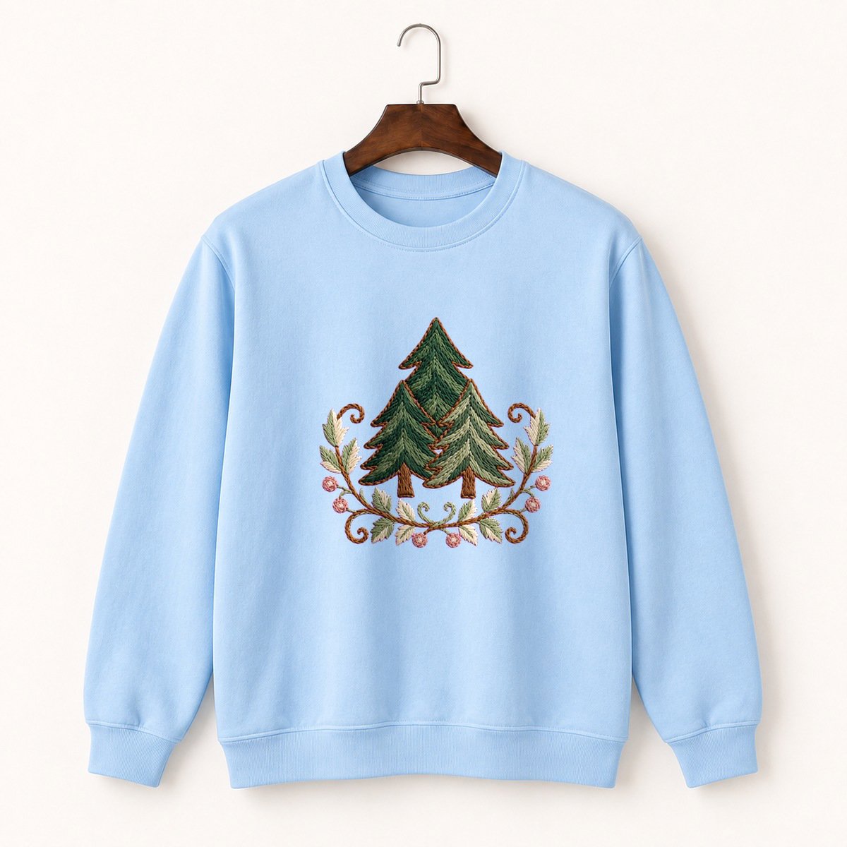 Pine Forest Crewneck Sweatshirt 1