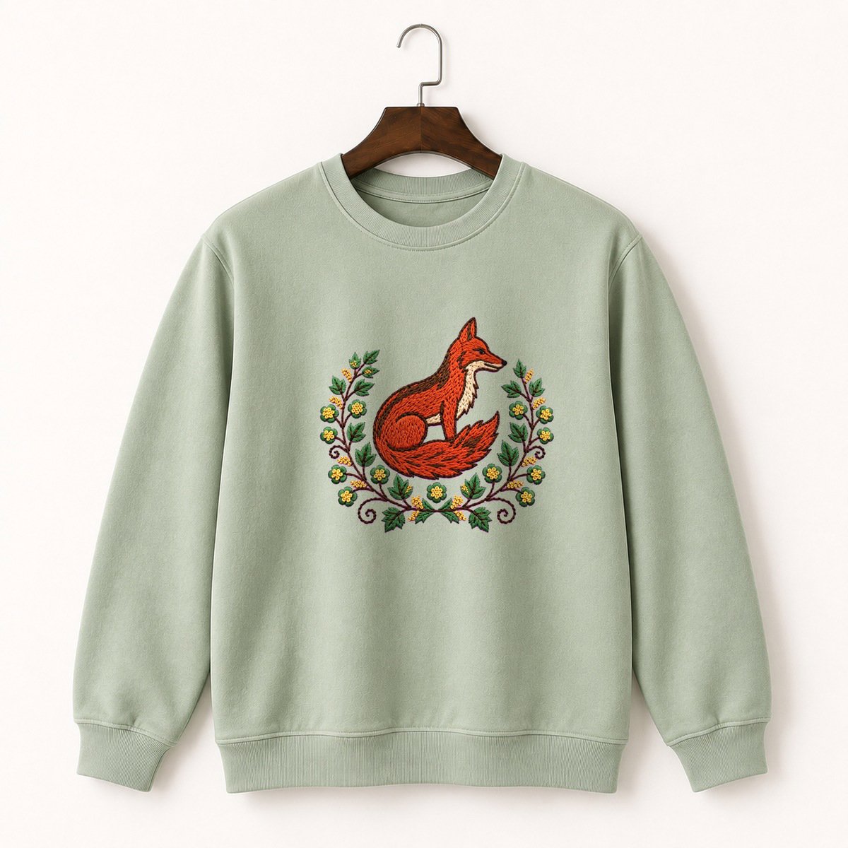 Red Fox Crewneck Sweatshirt 2