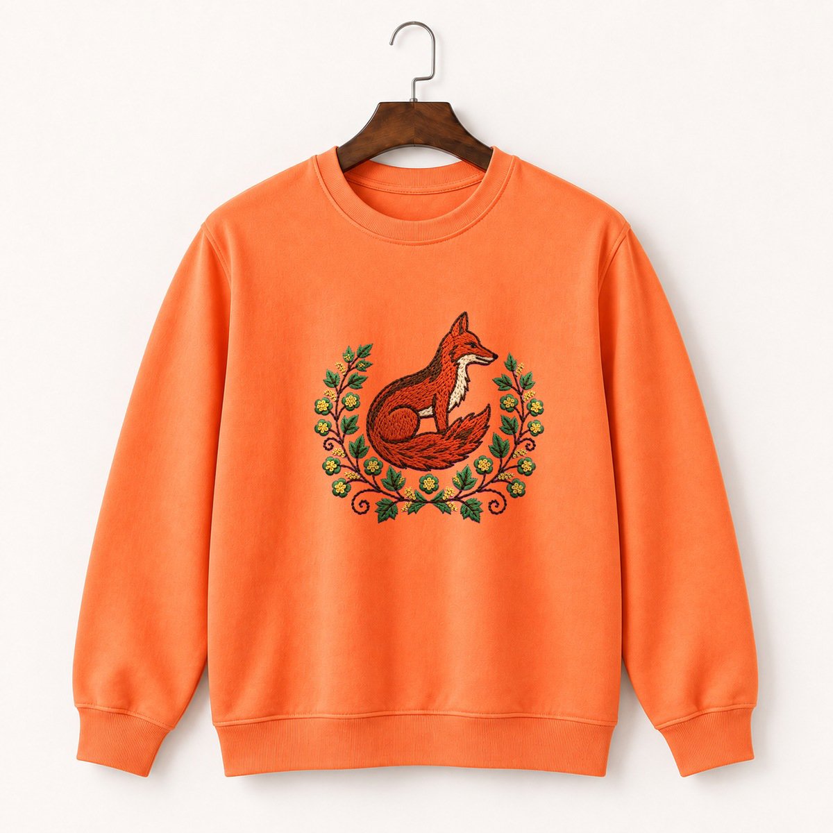 Red Fox Crewneck Sweatshirt 3