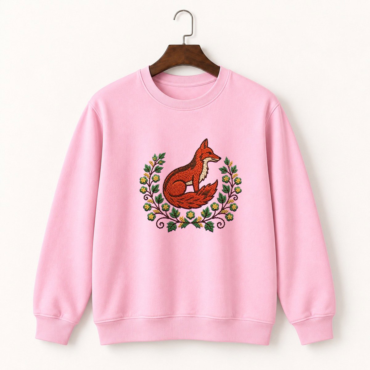 Red Fox Crewneck Sweatshirt 4