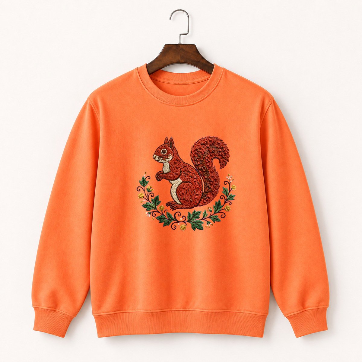 Red Squirrel Crewneck Sweatshirt 3