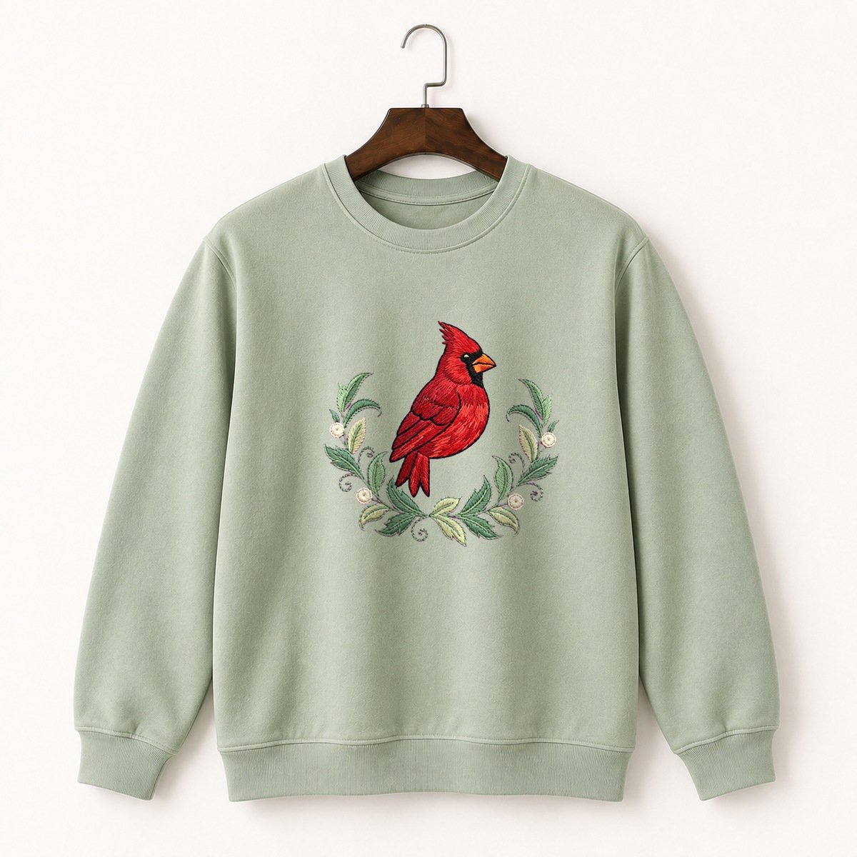 Northern Cardinal Crewneck Sweatshirt 2