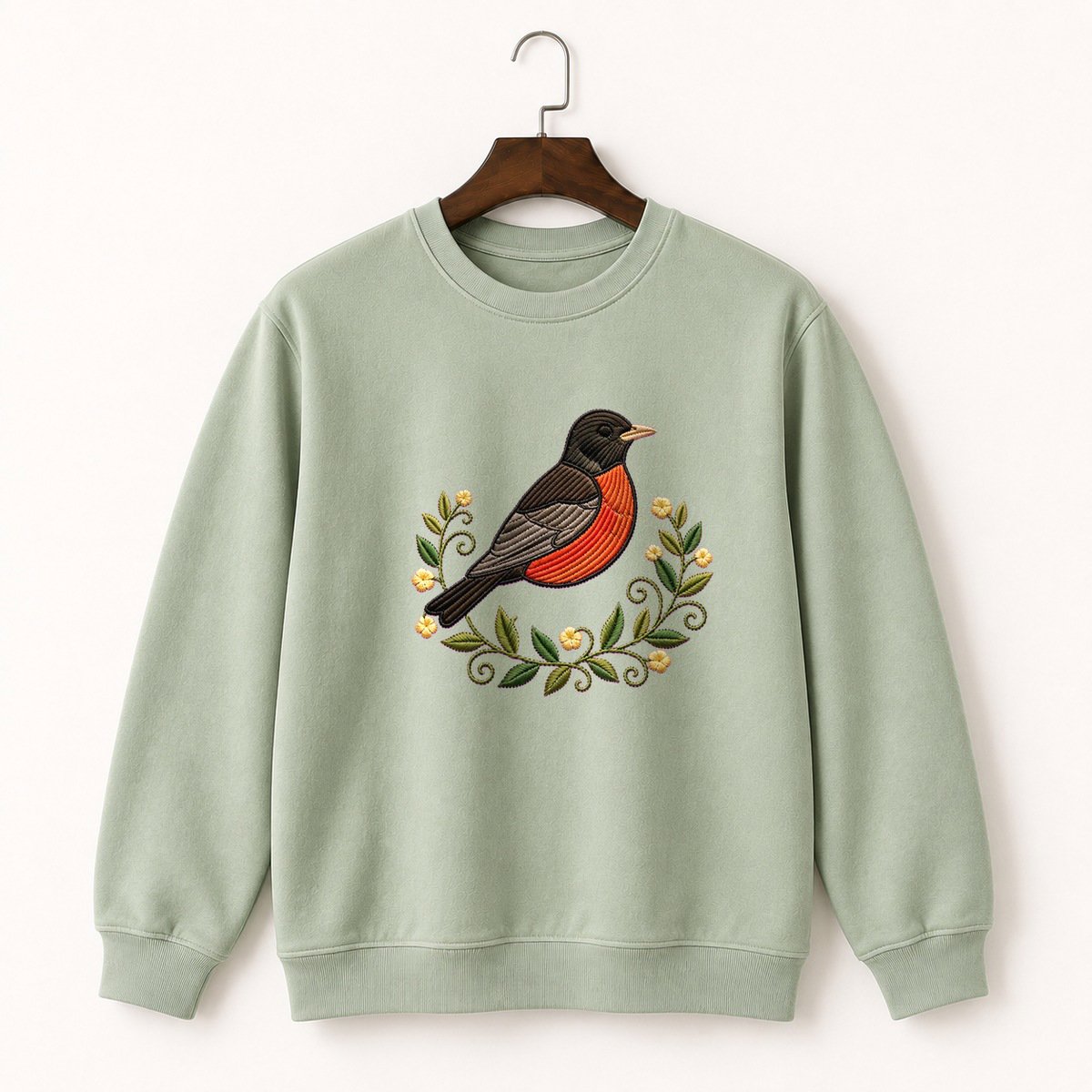 American Robin Crewneck Sweatshirt 2