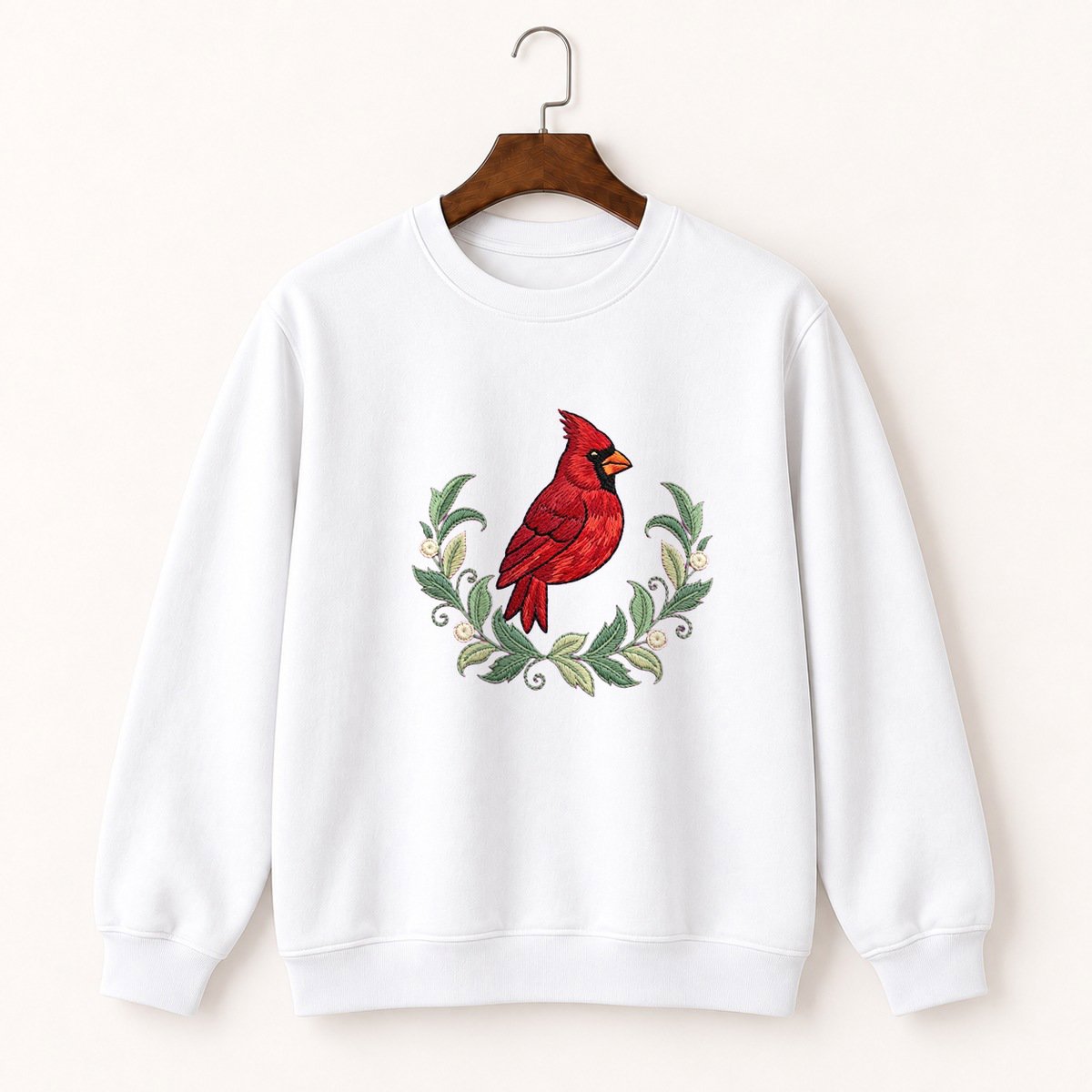 Northern Cardinal Crewneck Sweatshirt 5