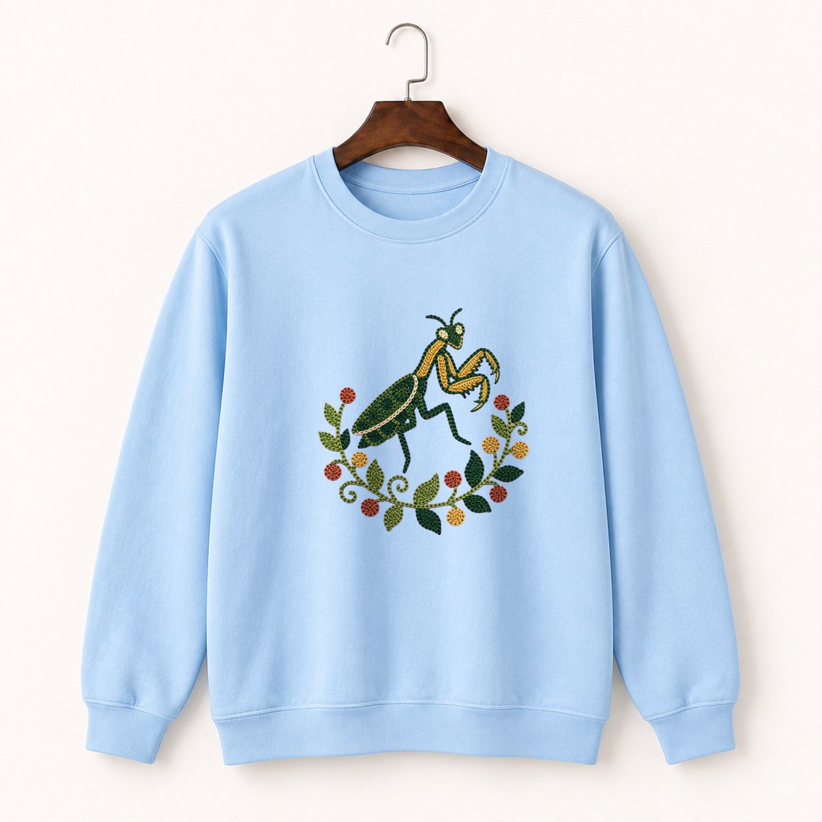 Praying Mantis Crewneck Sweatshirt 1