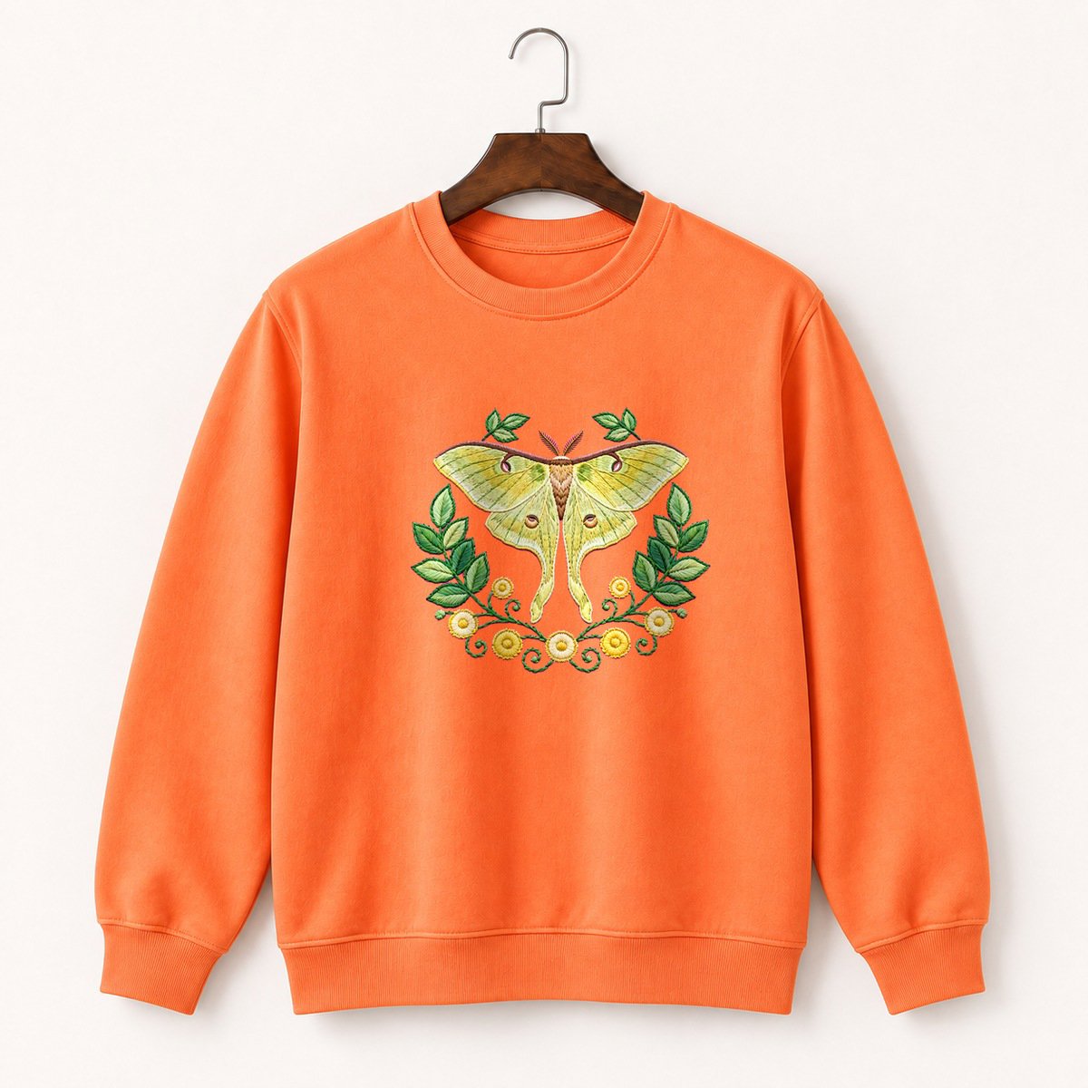 Luna Moth Crewneck Sweatshirt 3