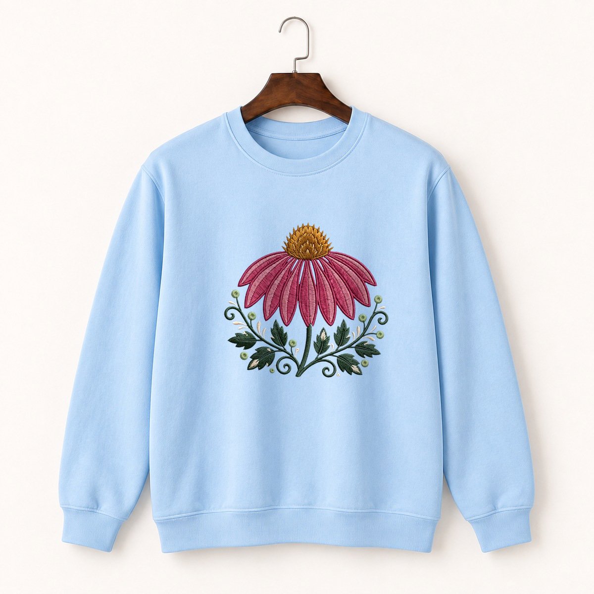 Coneflower Crewneck Sweatshirt 1