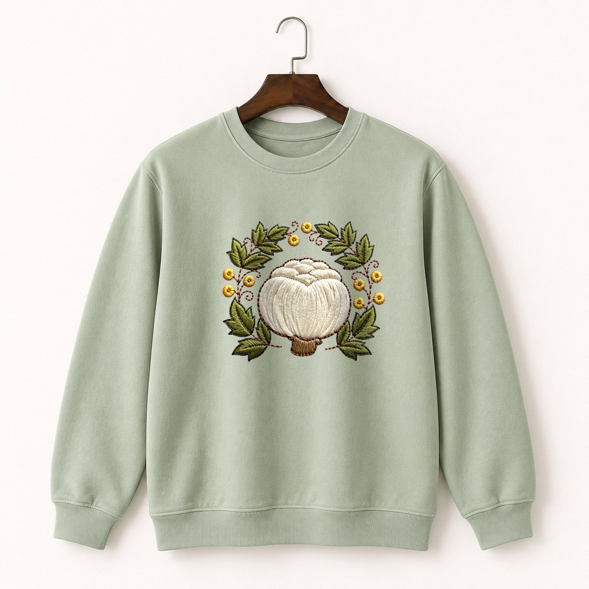 Puffball Mushroom Crewneck Sweatshirt 2