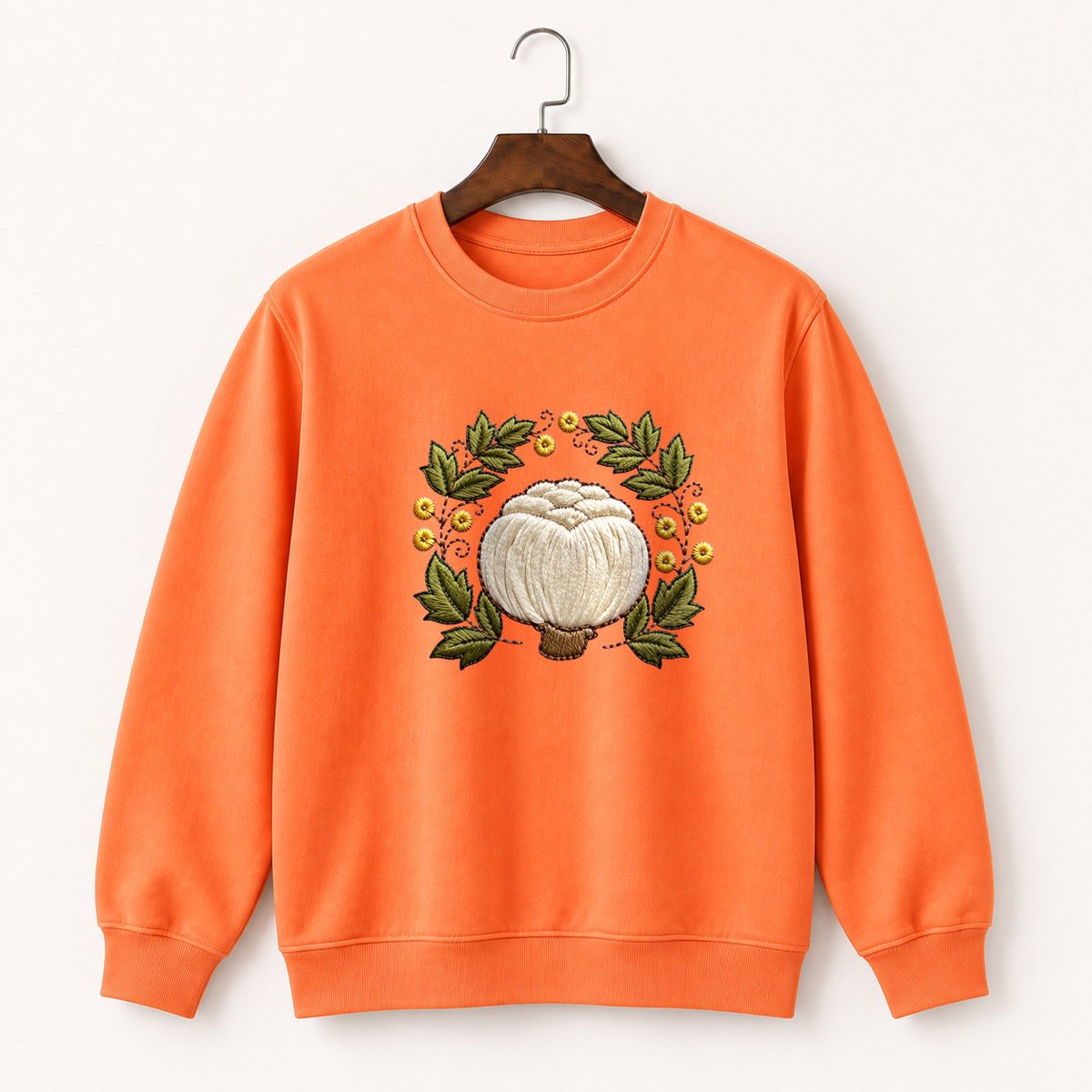 Puffball Mushroom Crewneck Sweatshirt 3