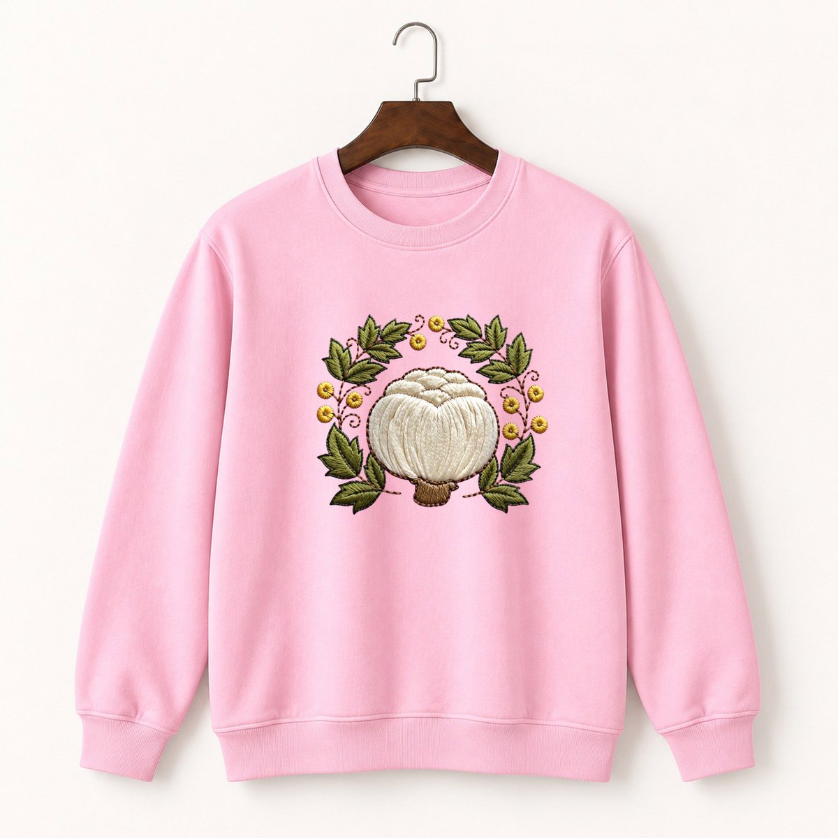 Puffball Mushroom Crewneck Sweatshirt 4