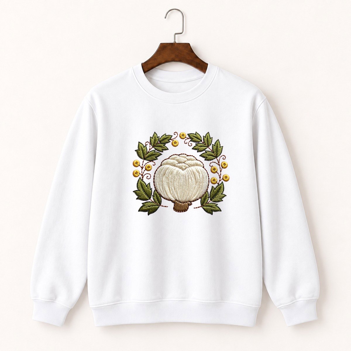 Puffball Mushroom Crewneck Sweatshirt 5