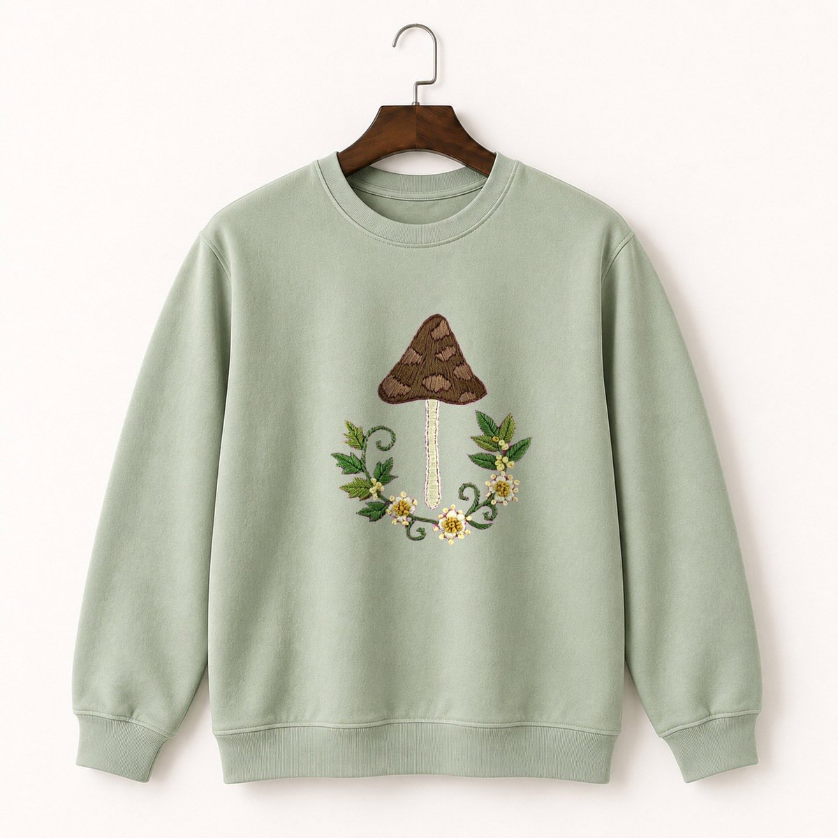 Ink Cap Mushroom Crewneck Sweatshirt 2