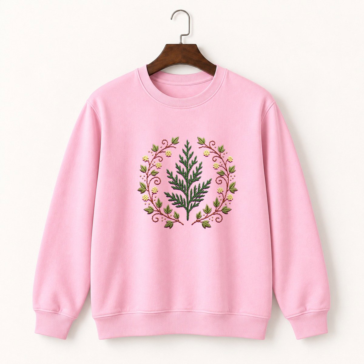 Cedar Sprig Crewneck Sweatshirt 4