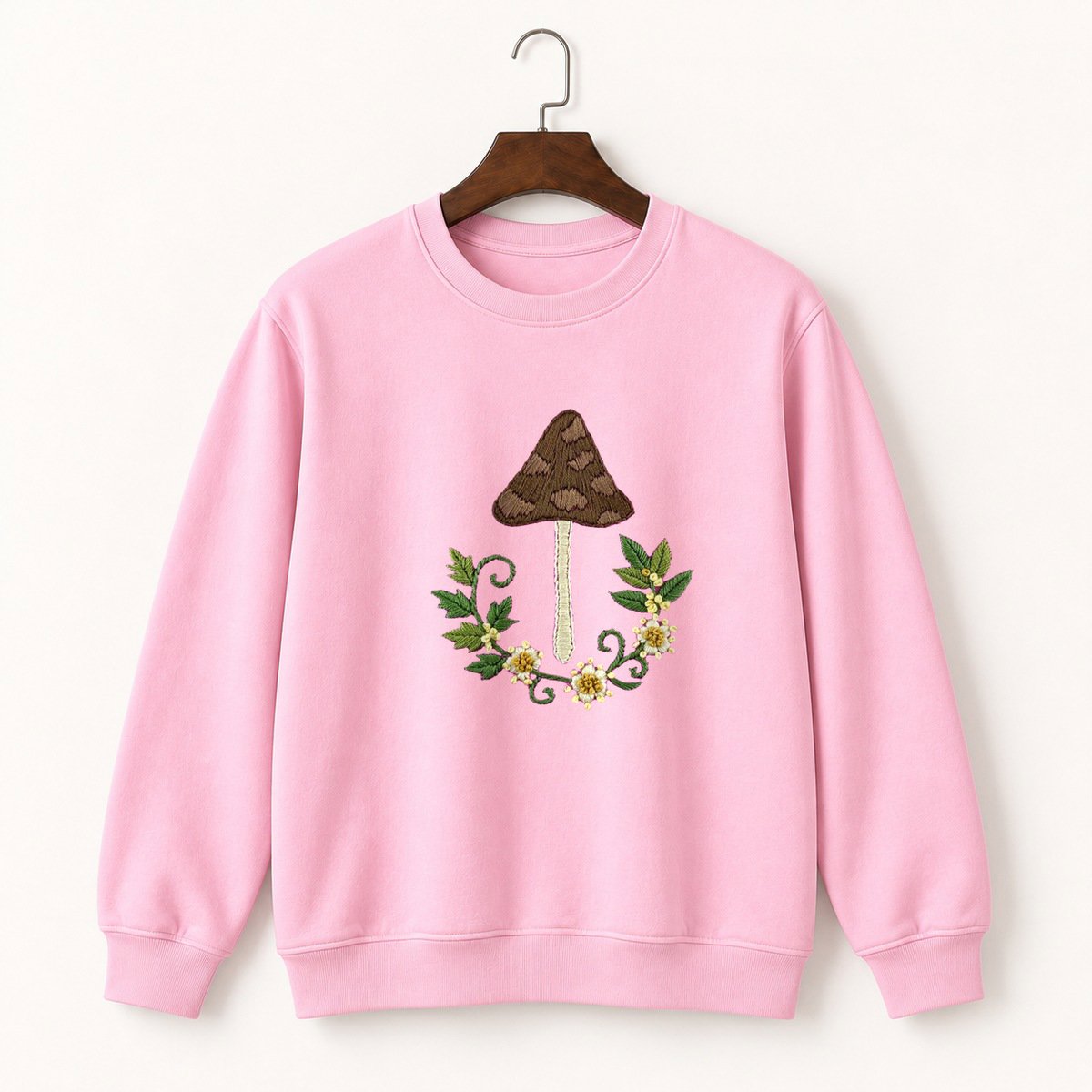 Ink Cap Mushroom Crewneck Sweatshirt 4