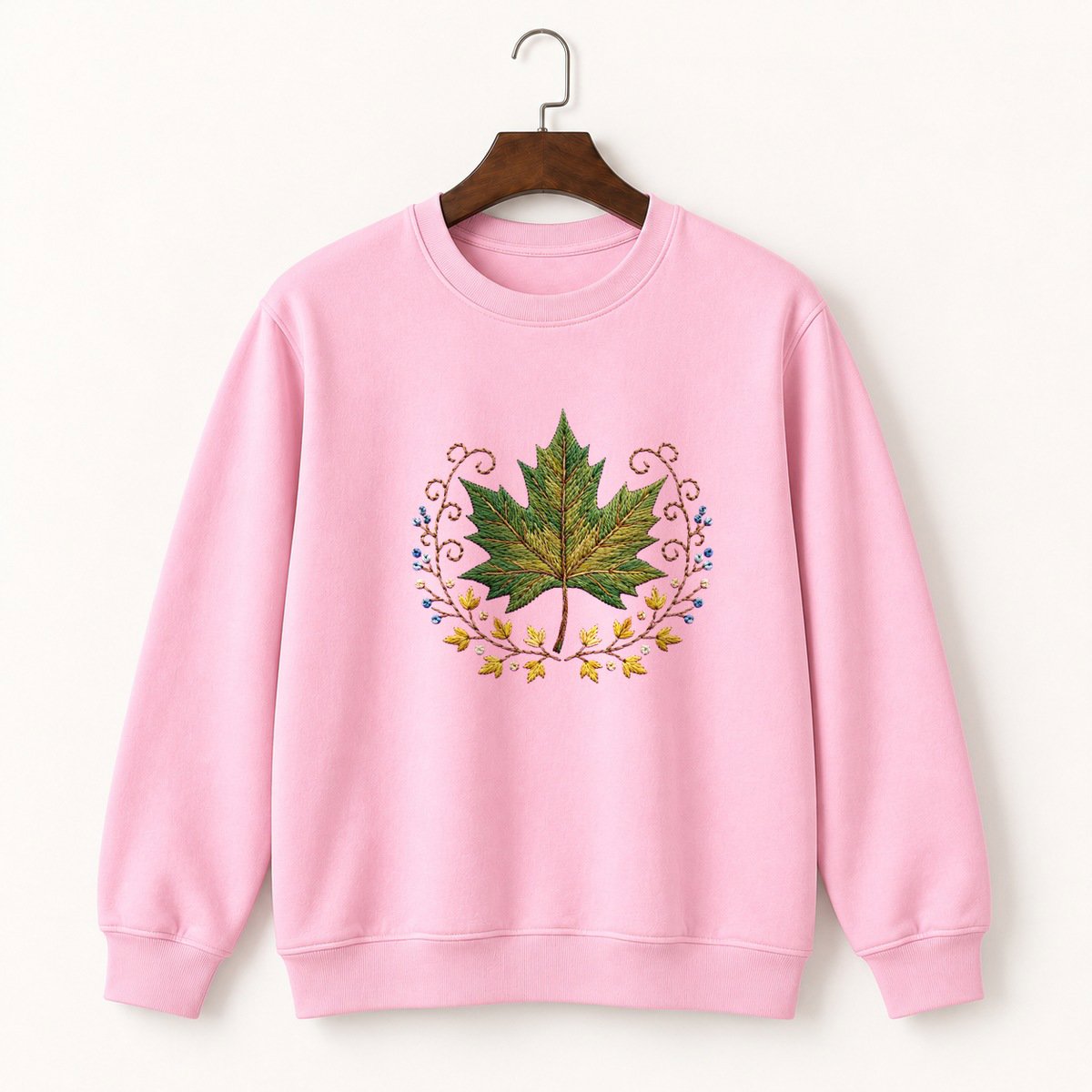Sycamore Leaf Crewneck Sweatshirt 4