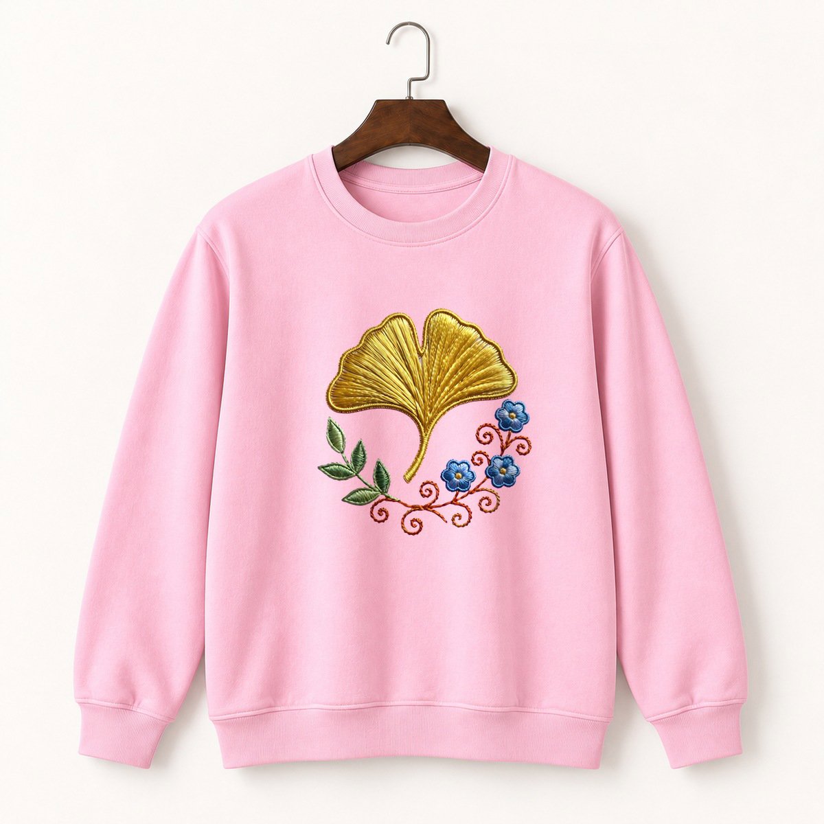Ginkgo Leaf Crewneck Sweatshirt 4