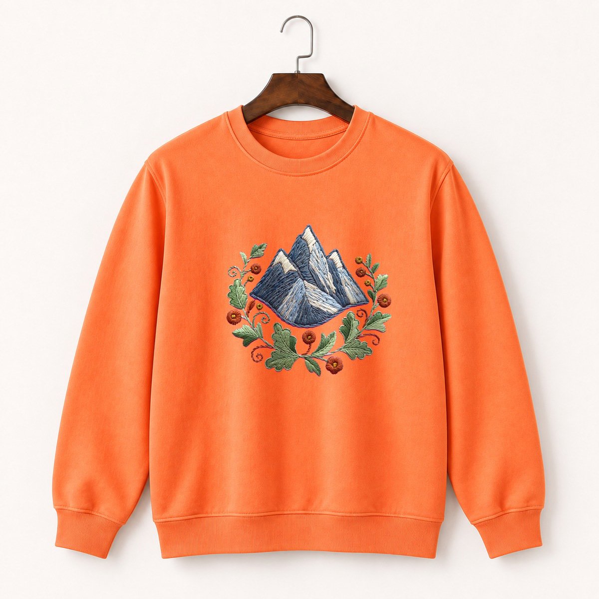 Grand Teton Mountain Crewneck Sweatshirt 3