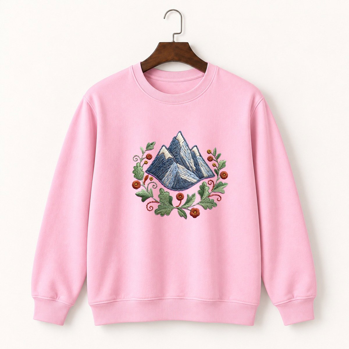 Grand Teton Mountain Crewneck Sweatshirt 4