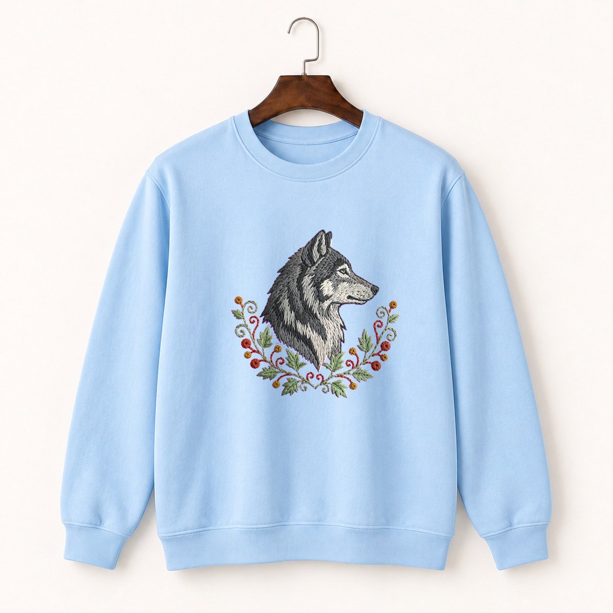 Wolf Crewneck Sweatshirt 1