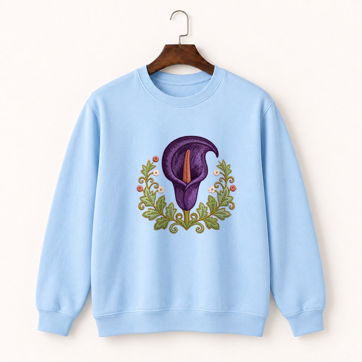 Jack-in-the-Pulpit Flower Crewneck Sweatshirt 1
