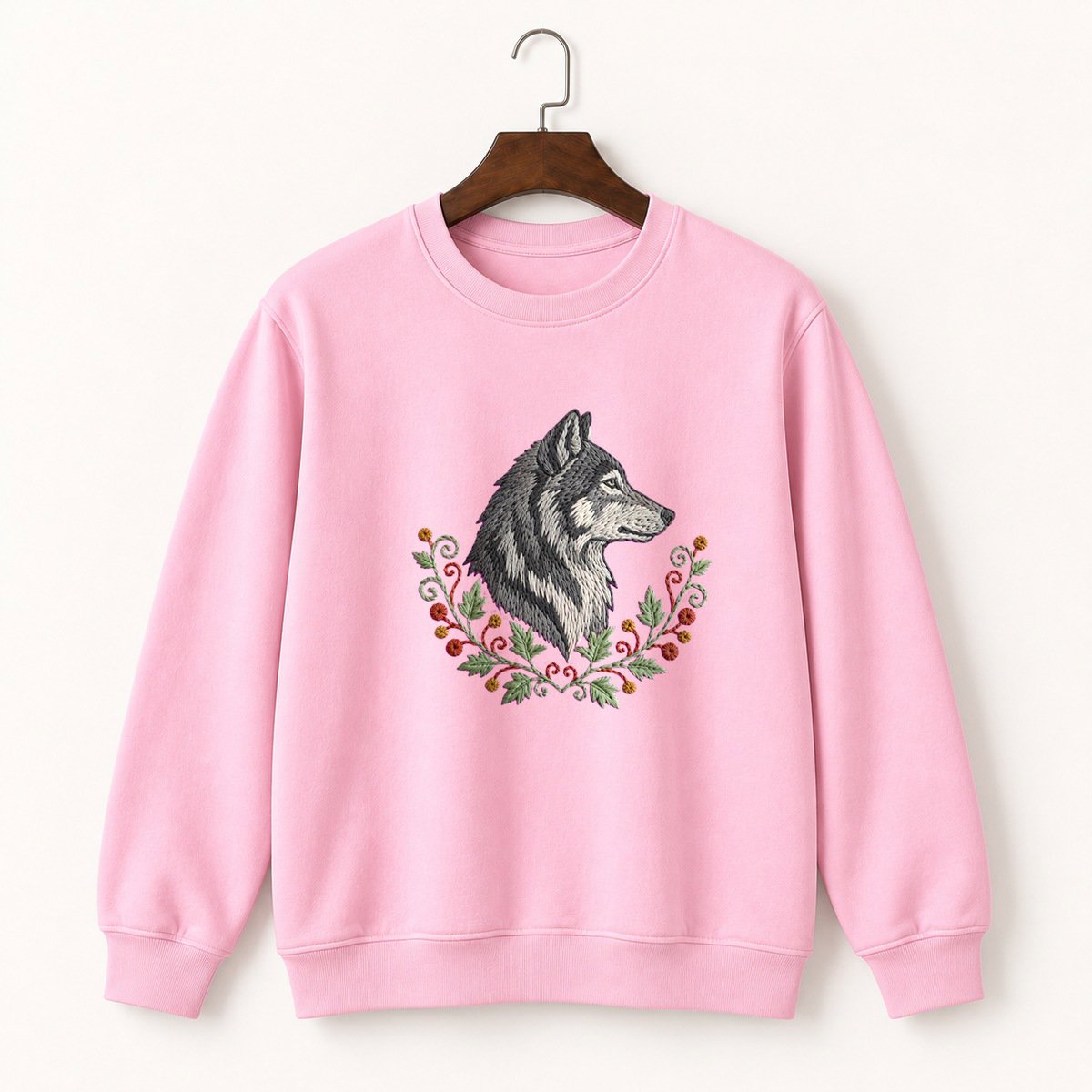 Wolf Crewneck Sweatshirt 4