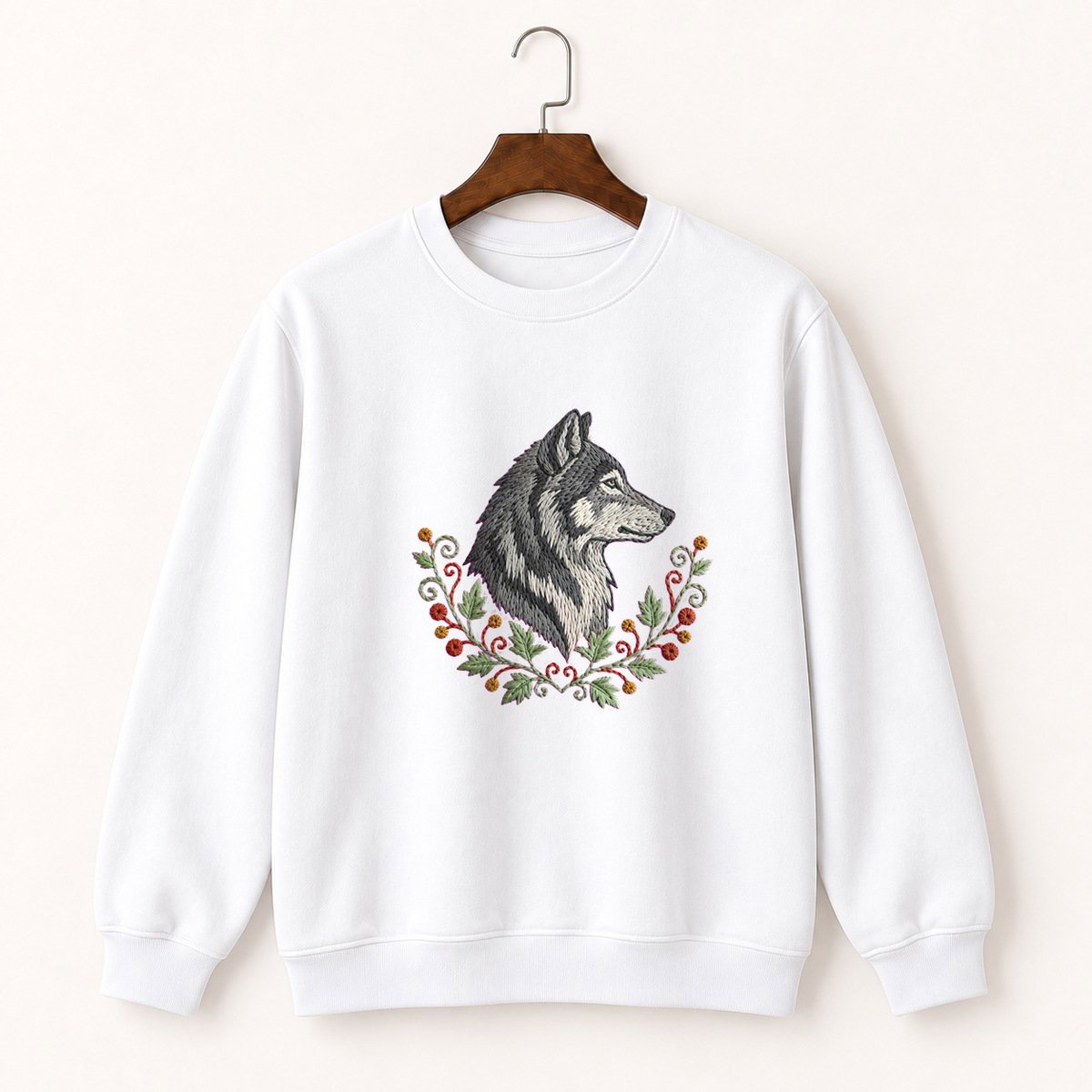 Wolf Crewneck Sweatshirt 5