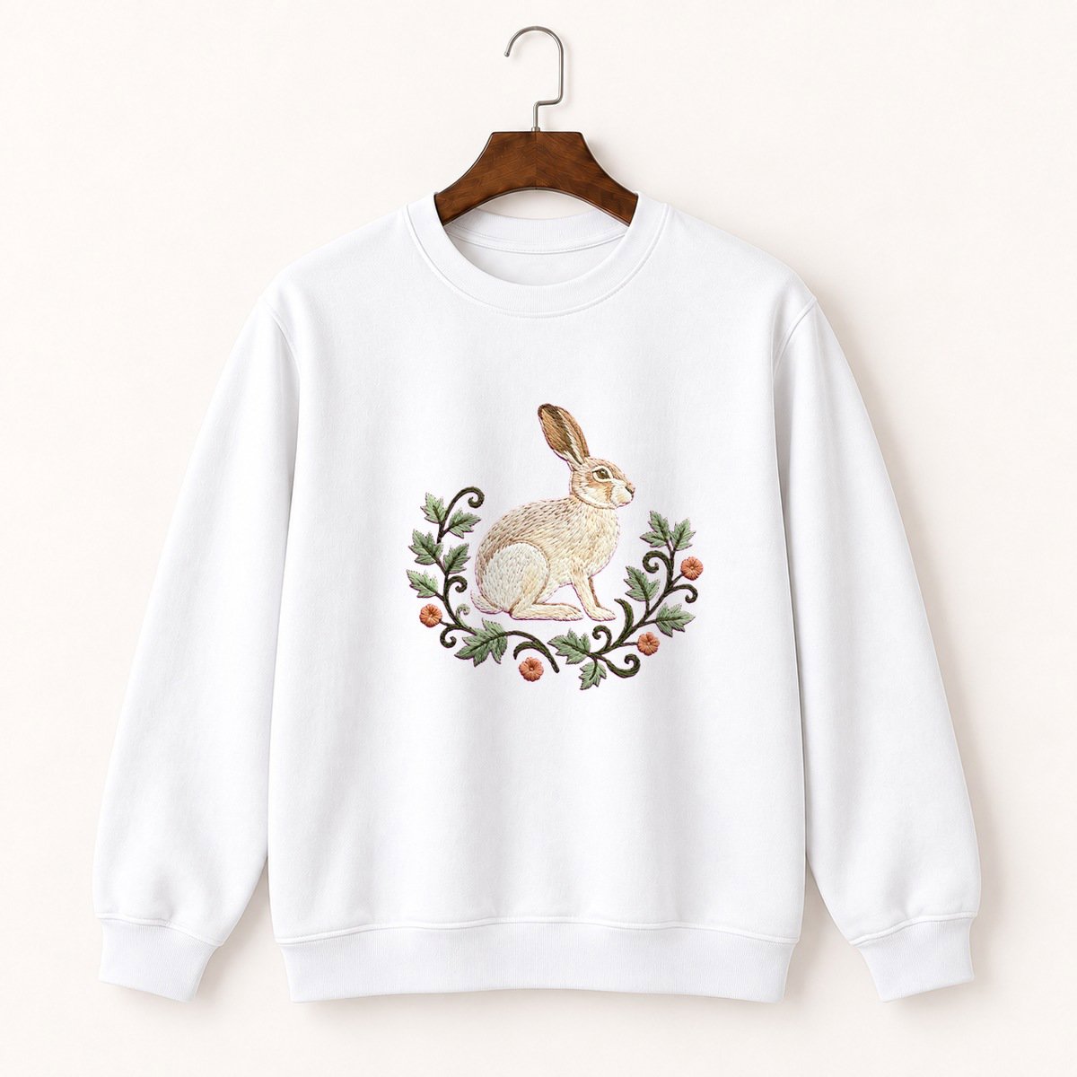 Snowshoe Hare Crewneck Sweatshirt 5
