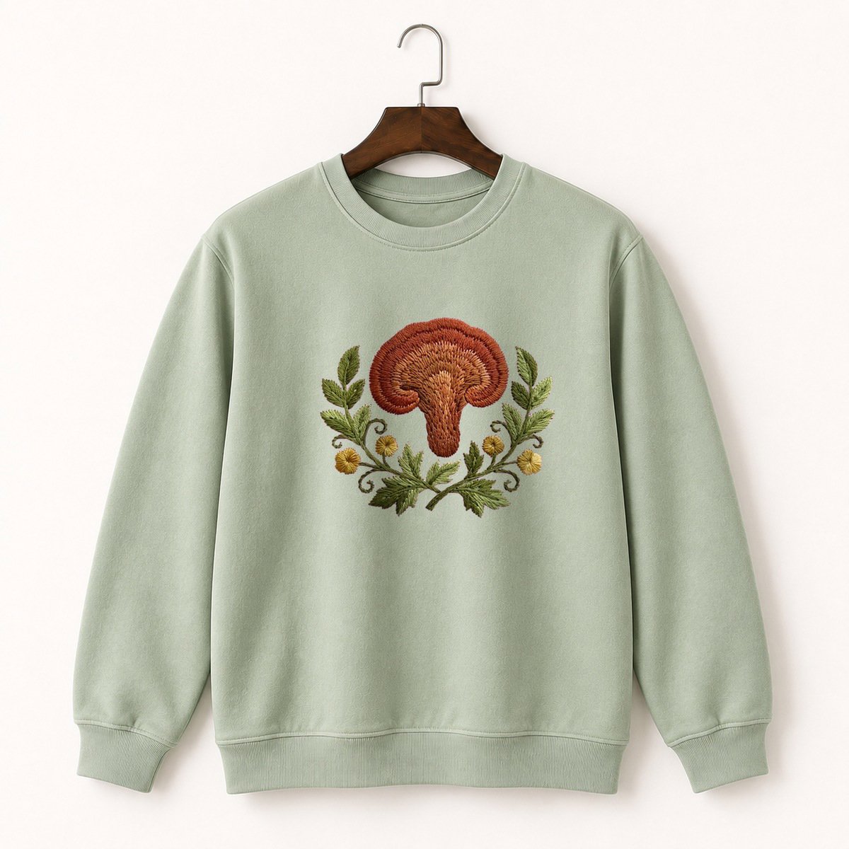 Reishi Mushroom Crewneck Sweatshirt 2