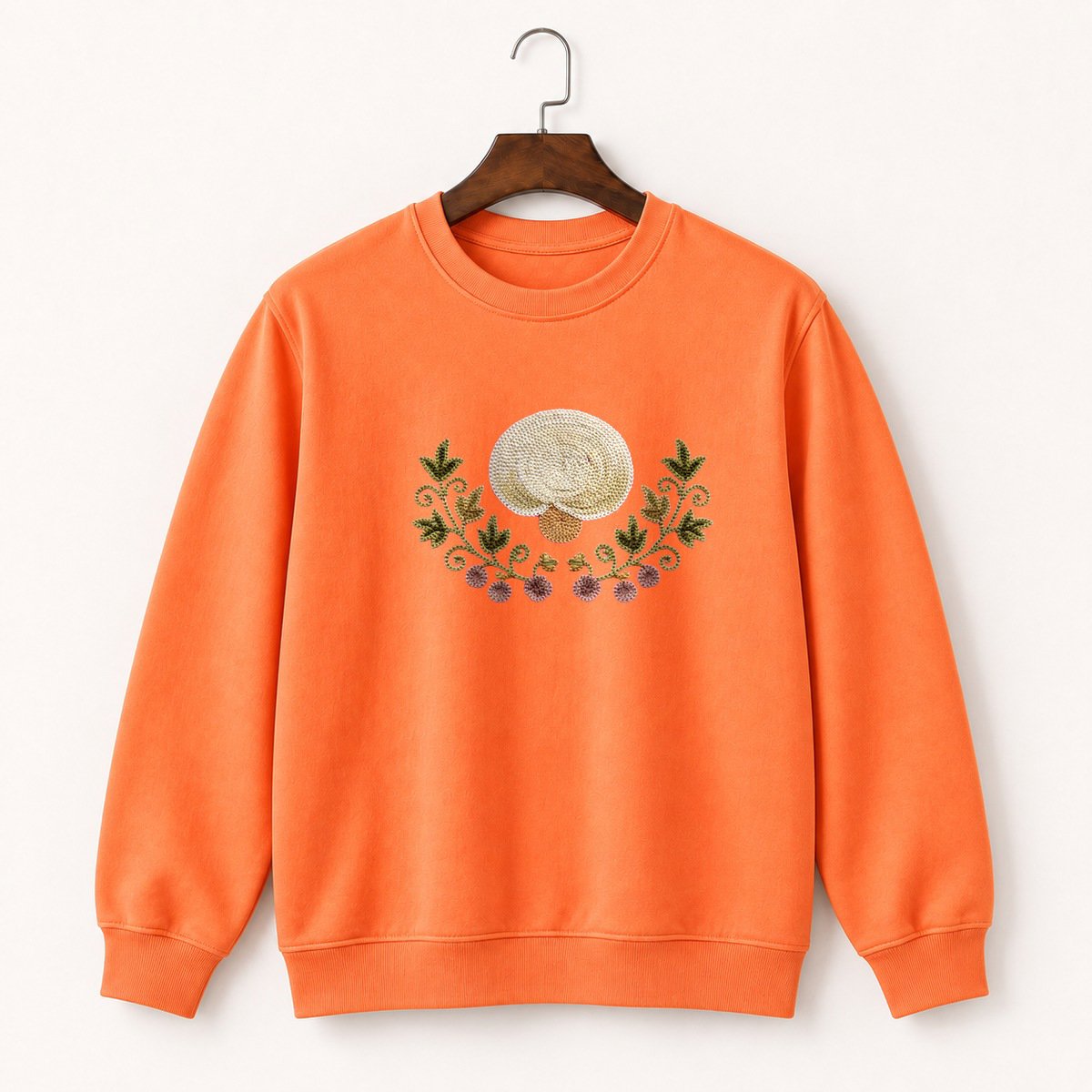 Puffball Mushroom Crewneck Sweatshirt 3