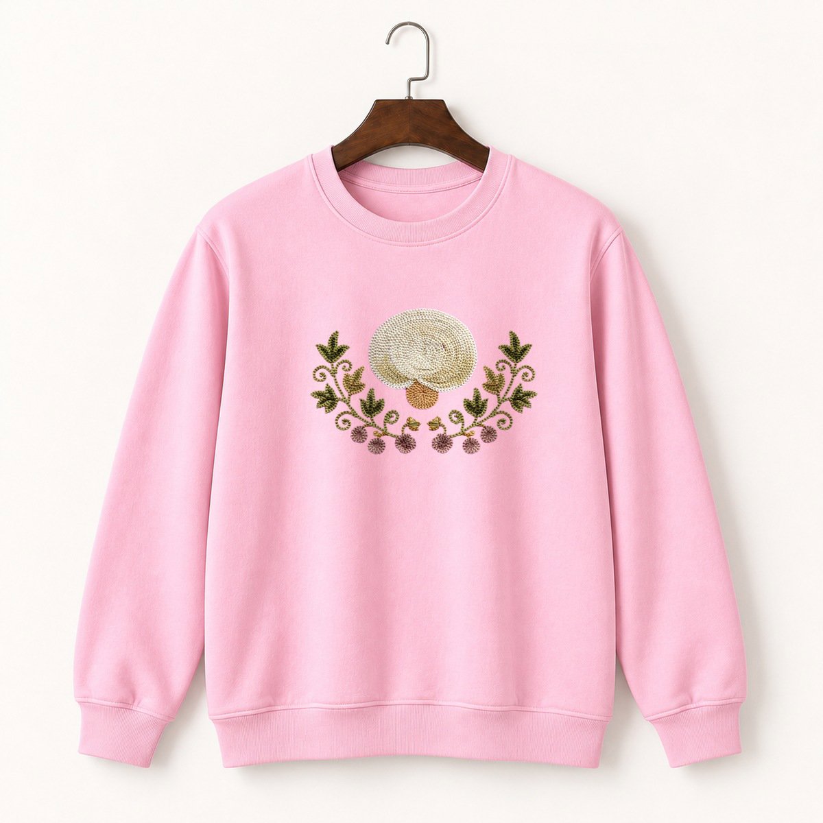 Puffball Mushroom Crewneck Sweatshirt 4