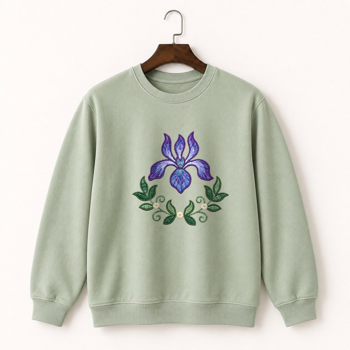 Wild Iris Crewneck Sweatshirt 2