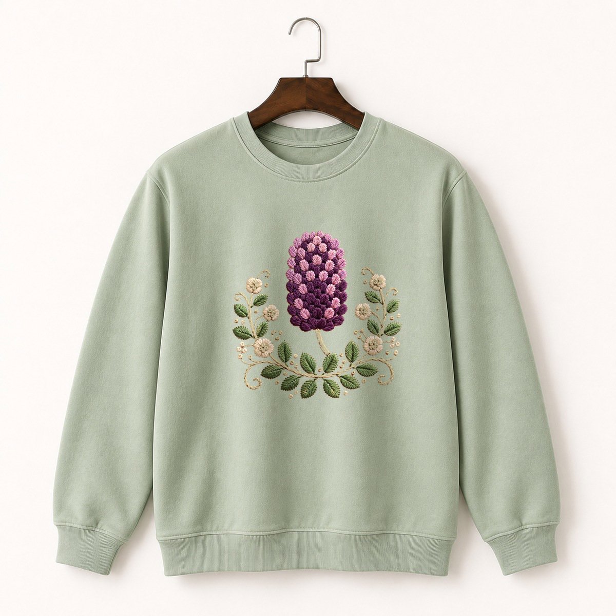 Prairie Clover Crewneck Sweatshirt 2