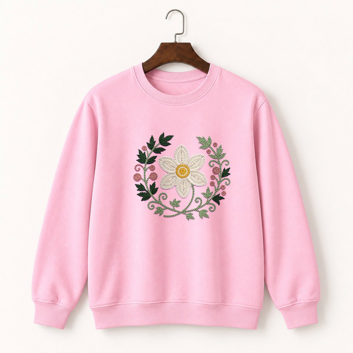 Wood Anemone Crewneck Sweatshirt 4
