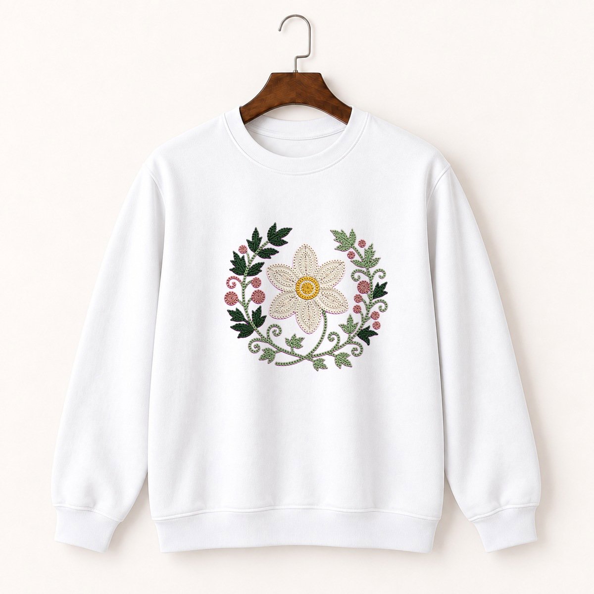 Wood Anemone Crewneck Sweatshirt 5
