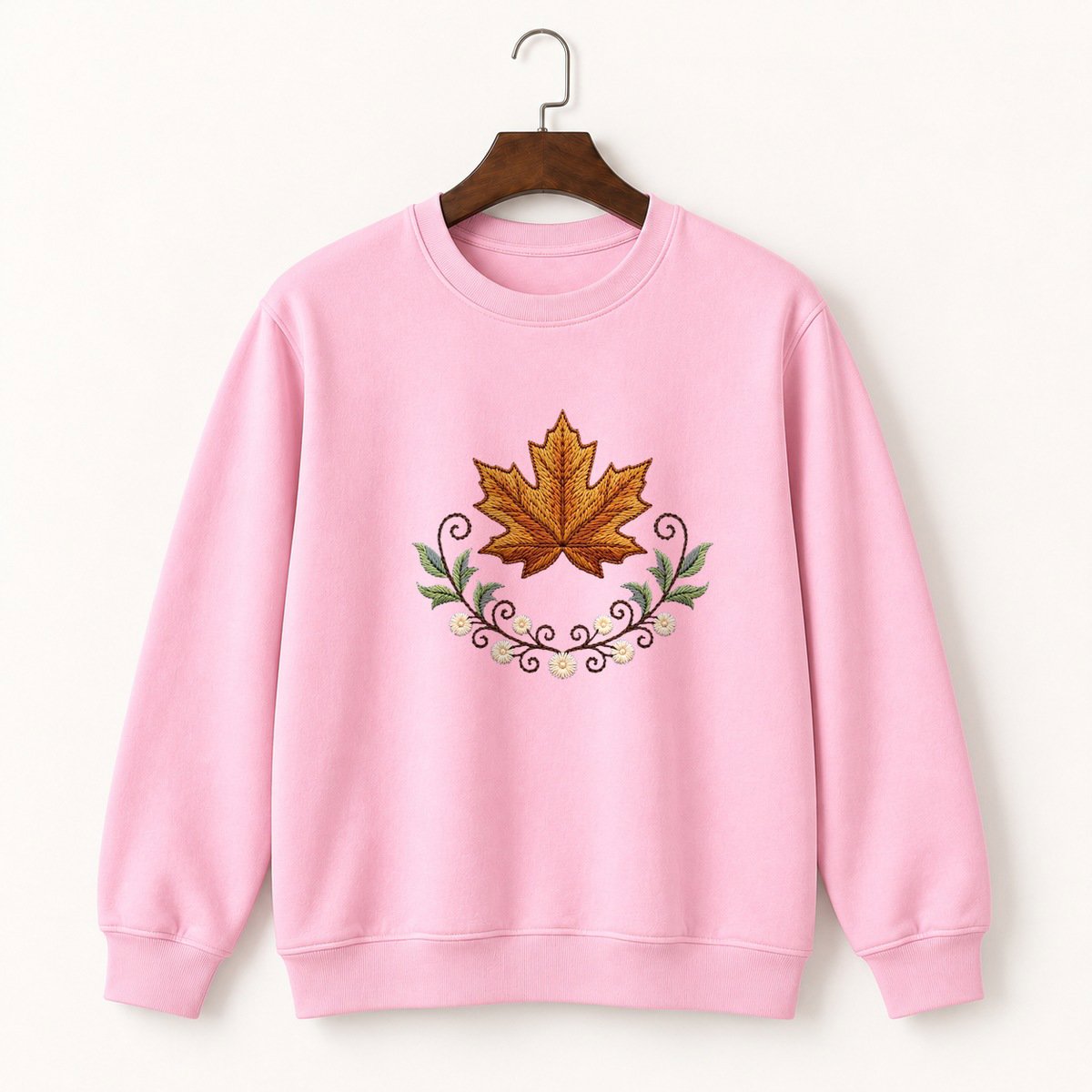 Maple Leaf Crewneck Sweatshirt 4