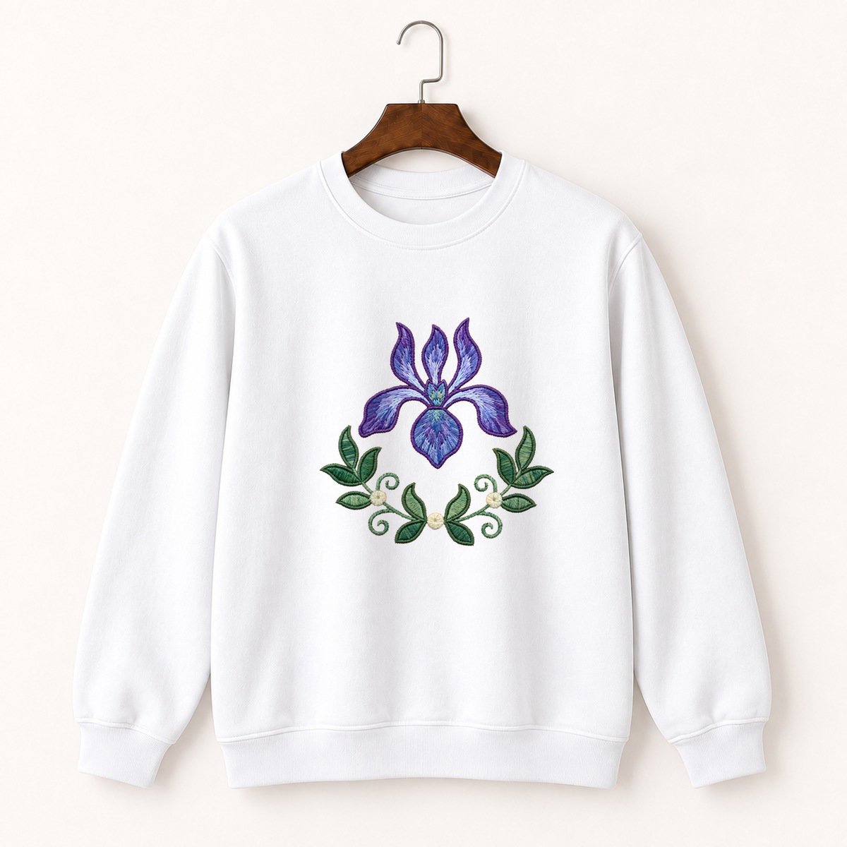 Wild Iris Crewneck Sweatshirt 5