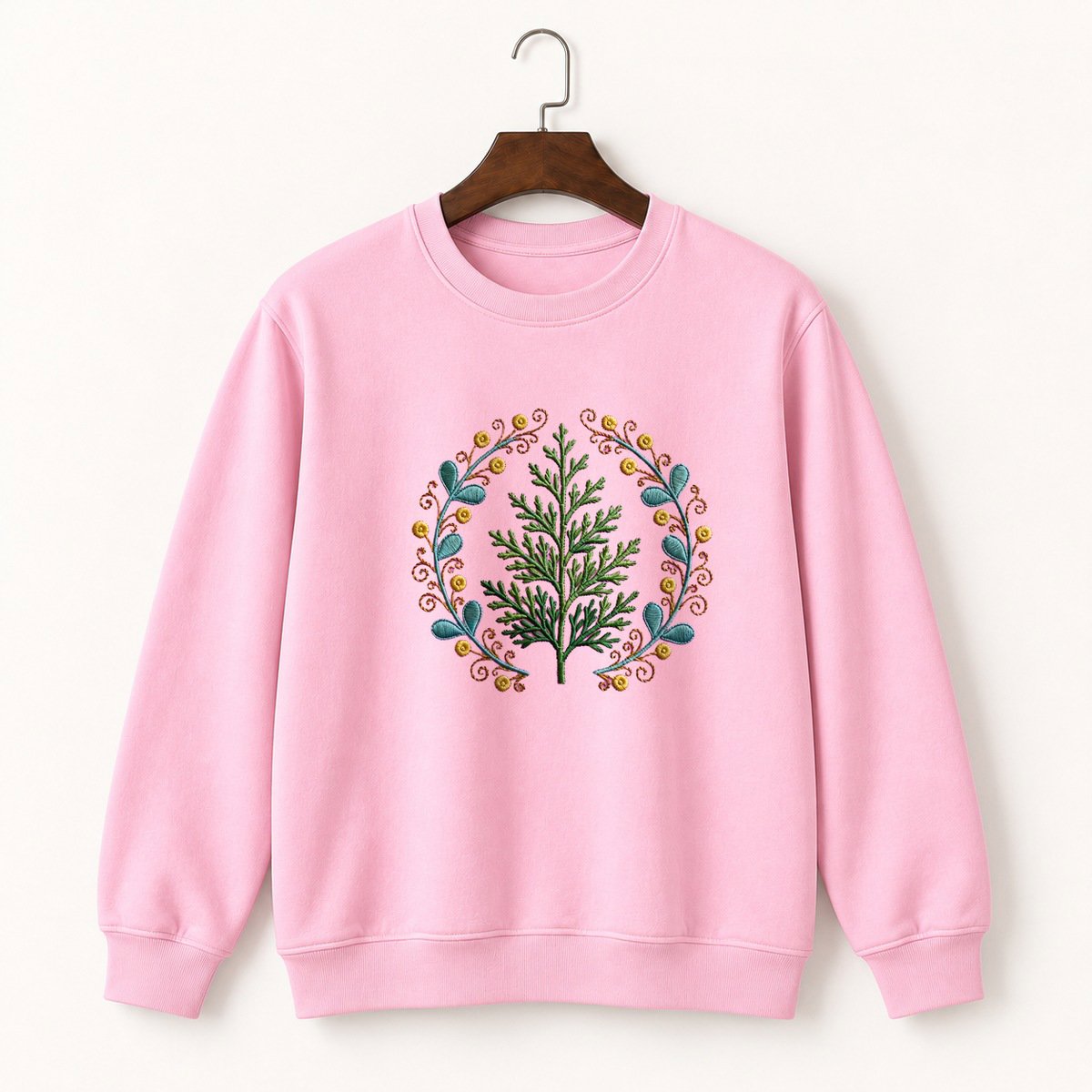 Cedar Sprig Crewneck Sweatshirt 4
