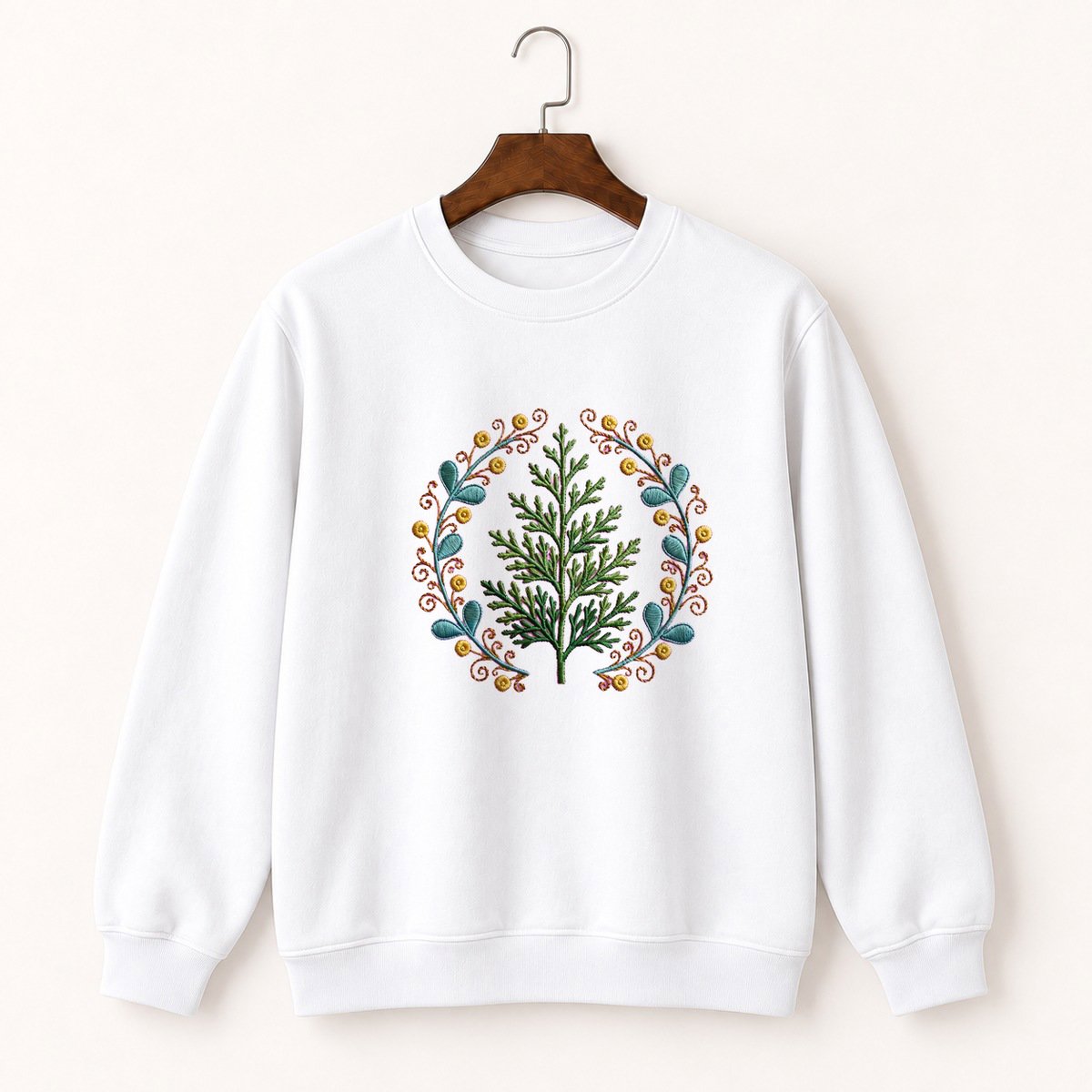 Cedar Sprig Crewneck Sweatshirt 5