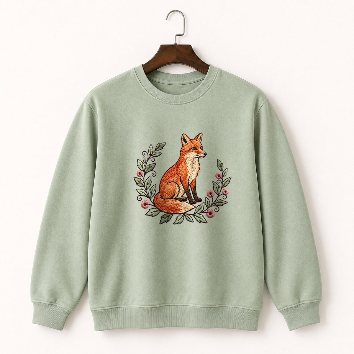 Red Fox Crewneck Sweatshirt 2