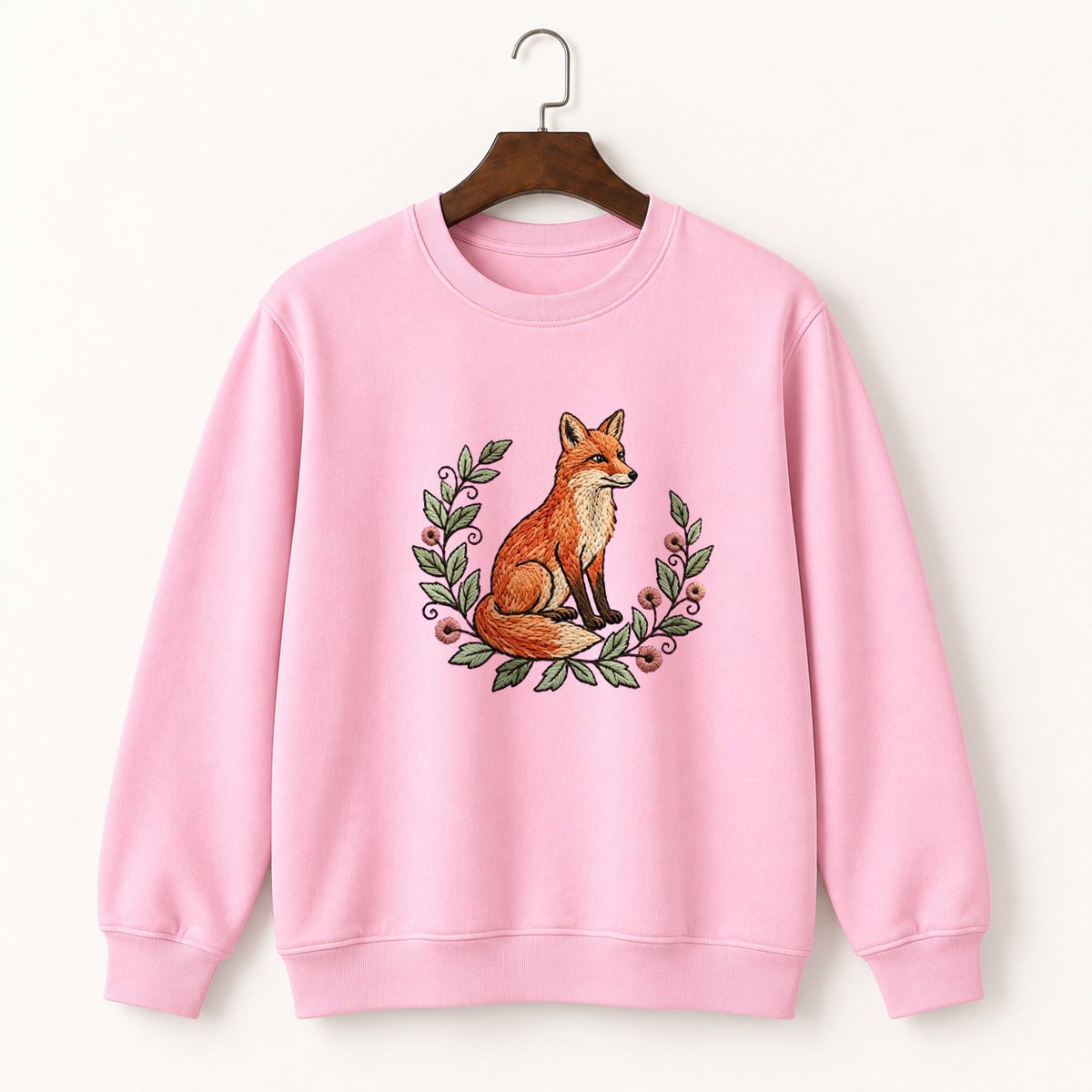 Red Fox Crewneck Sweatshirt 4