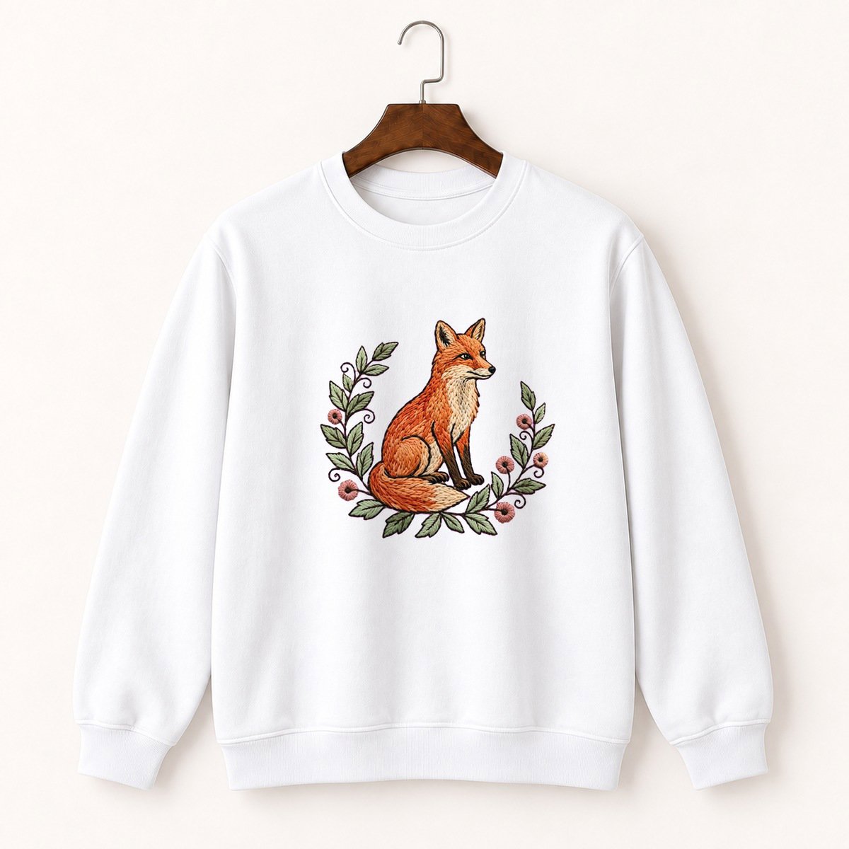 Red Fox Crewneck Sweatshirt 5