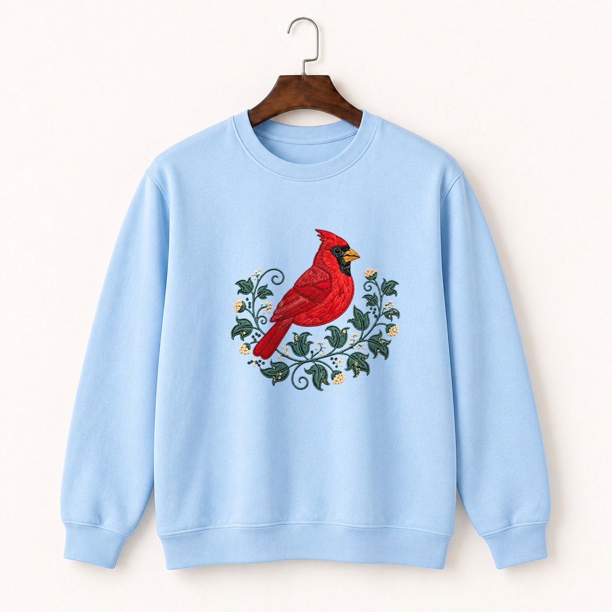 Northern Cardinal Crewneck Sweatshirt 1