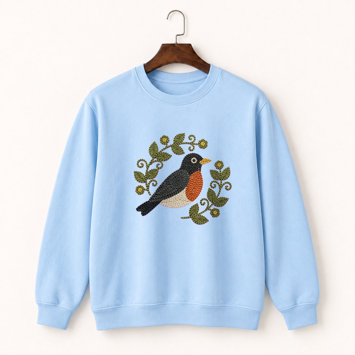 American Robin Crewneck Sweatshirt 1