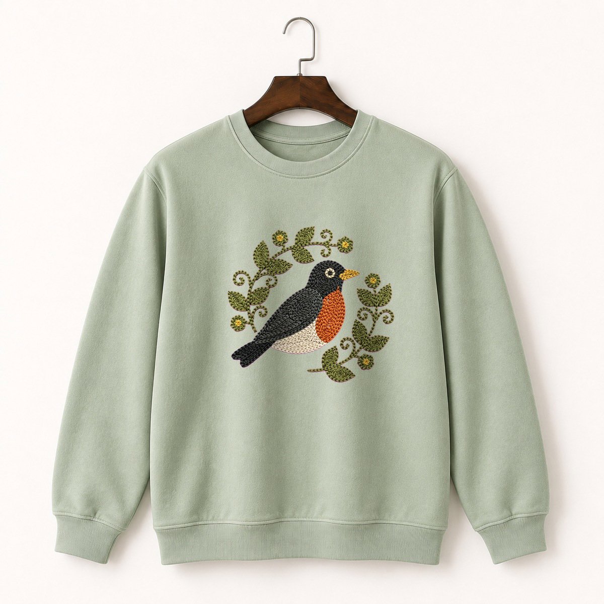 American Robin Crewneck Sweatshirt 2