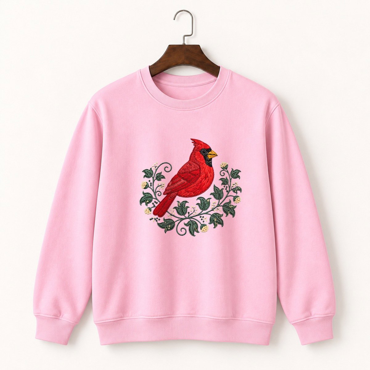 Northern Cardinal Crewneck Sweatshirt 4