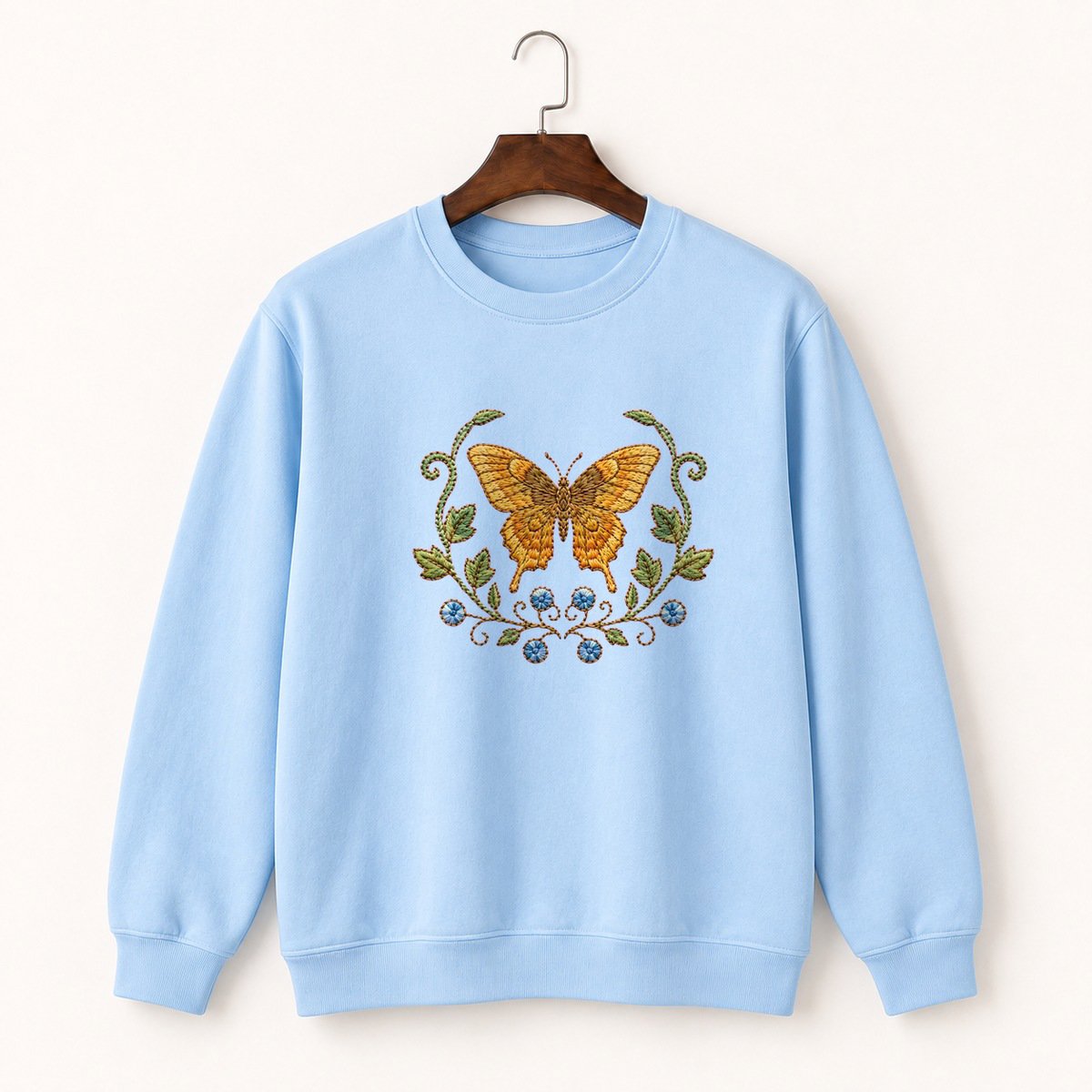 Swallowtail Butterfly Crewneck Sweatshirt 1