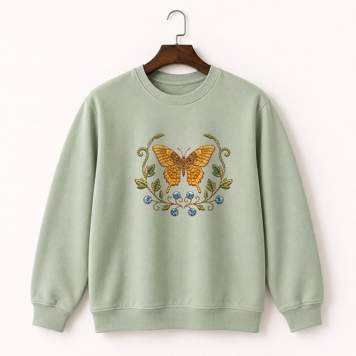 Swallowtail Butterfly Crewneck Sweatshirt 2