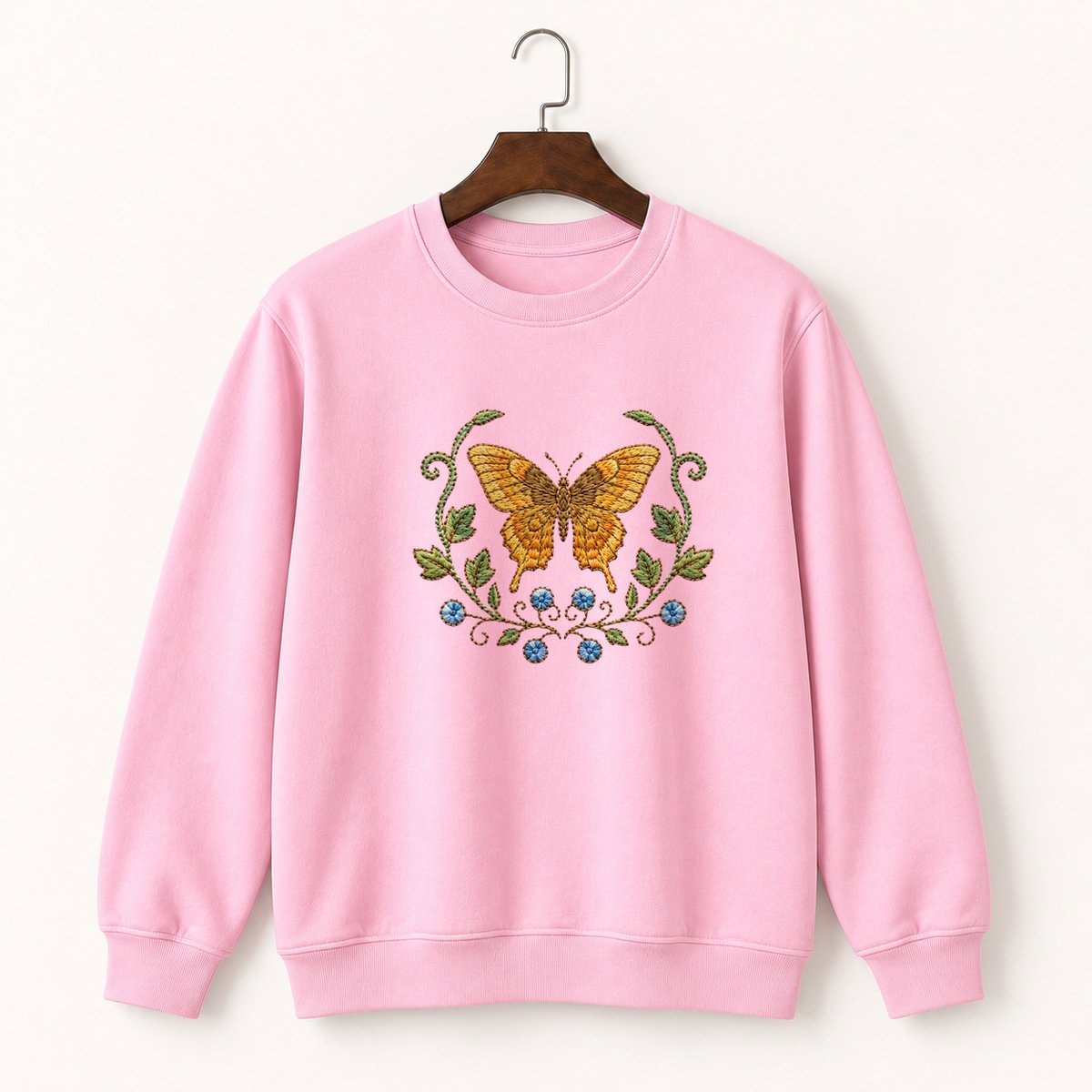 Swallowtail Butterfly Crewneck Sweatshirt 4