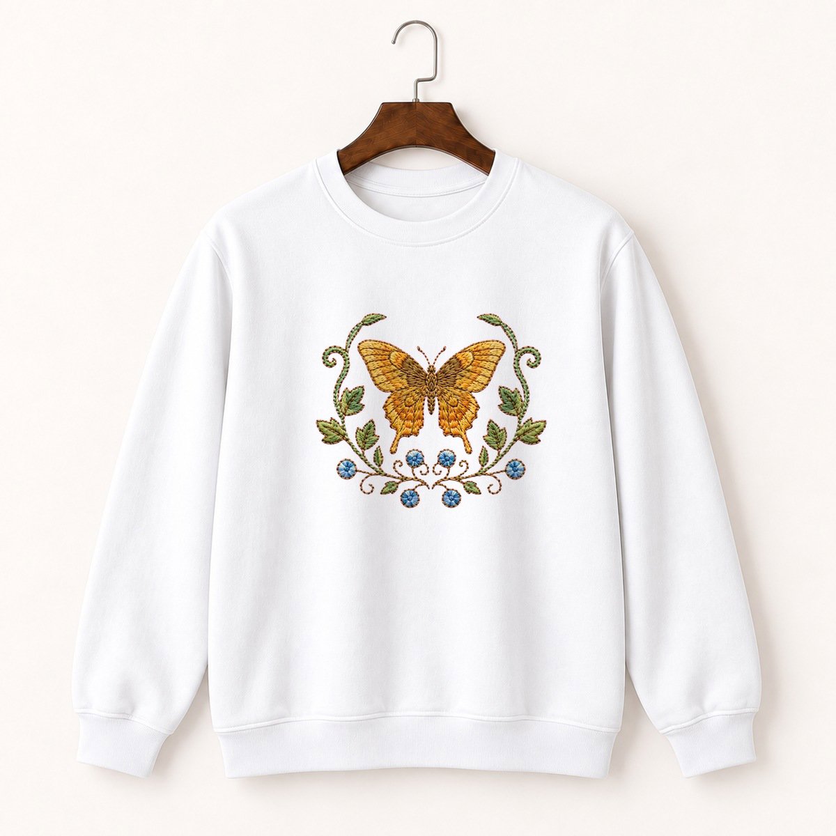 Swallowtail Butterfly Crewneck Sweatshirt 5