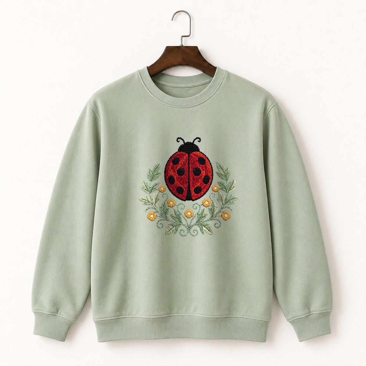 Ladybug Crewneck Sweatshirt 2